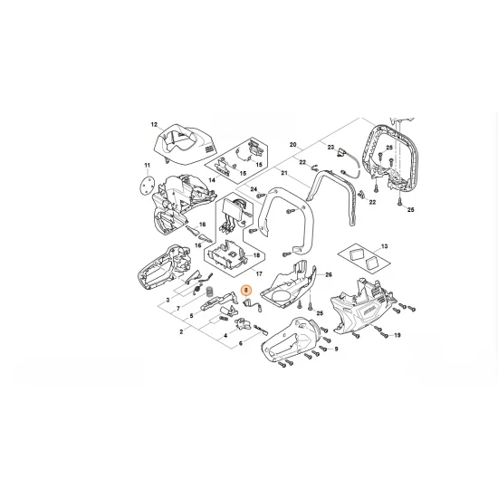 STIHL  Przełącznik HA07 430 0500